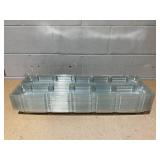 LOT OF 25 Royal Imports Clear Plastic Flower Box for Corsage, Boutonniere, Rose, Orchid Prom Wedding Craft Container 30x5x4-