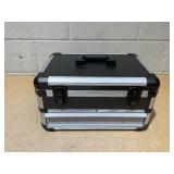 ELIAUK Tool Box Hard Case Tool Organizer Storage Cabinet Carry Case Tool box with Drawers(Silver)