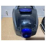 Canister Vacuum Cleaner, 32Kpa 1600W Cyclon Power Bagless Canister Vacuum Cleaners for Home, 3.7QT Large Dust Cup, Lightweight Vac for Hard Floors, Carpets, Pet Hair, Blue (Slightly Used)