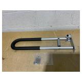 Handicap Grab Bars,Handicap Rails Foldable Toilet Grab Bar Handles Bathroom Seat Support Bars Flip Up Grab Arm Hand Grips Safety Handrails for Elderly Disabled Pregnant Anti Slip