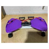 Waist Twister With Digital Display To Track Time, Reps And Calories Burned, Waist twister machine With Balance Rope, Noiseless Abs Twister Plate, Holds 220 Lbs