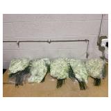 Wisteria Hanging Flowers,Fake Hanging Flowers,Wisteria artificiales Garland for Home Wedding Arch Floral Party Garden Ceremony Outdoor Decor,3.6 feet Long(108,White)