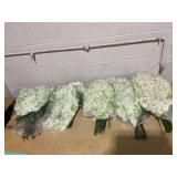Wisteria Hanging Flowers,Fake Hanging Flowers,Wisteria artificiales Garland for Home Wedding Arch Floral Party Garden Ceremony Outdoor Decor,3.6 feet Long(108,White)
