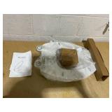 Elongated Bidet Toilet Seat with Quiet-Close, Non-Electric Bidet Mode with Dual Nozzles, Fit Elongated Toilet Seat, Adjustable Water Pressure with Brass inlet