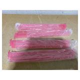 Mahjong Racks with Pushers 4PCS Set Majiang Tile Holder Acrylic Mahjong Racks Accessories and Gifts-Pink