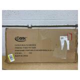 Carex Adjustable Bath Transfer Bench with Safety Handles, Comfortable Seat, Fits Most Bathtubs, 300 lb Capacity