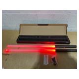 2 in 1 Dueling Lightsaber Alloy Handle Light Saber 15 RGB Colors with 4 Modes 6 Sound Effects USB Rechargeable Detachable Lightsaber for Kids Adults Ideal Birthday Children