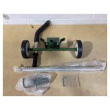 Upgrade Plant Mover Plant Dolly with Wheels Heavy Duty Garden Pot Mover with Adjustable Handle and Flat-Free Wheels, Max 220 Lbs Capacity, Plant Dolly Caddy for Heavy Plant Pots