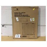 Summer Infant Extra Tall Decor Pet and Baby Gate, 28.75" - 39.75" Wide, 36" Tall, Pressure or Hardware Mount, Install In-between Rooms, Doorways & Stairways, Walk-Through Safety Gate, Black