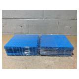 Sawowkuya Pool Mats for Deck,16pcs Outdoor Under Pool Floor Mat Deck Walkway for Above Ground Pool Deck 10x10