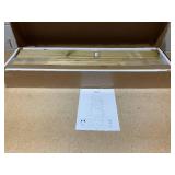 72.8H x 38.6W (1 Panel) Cedar Wood Privacy Screen, Outdoor Walls, Privacy Wood Fence for Pool Equipment Enclosure, Trash Can Enclosures, Air Conditioner Fence