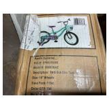 Schwinn Elm Girls Bike for Toddlers and Kids 16 inch wheels for Ages 2 Years and Up, Purple Teal, Training Wheels, Adjustable Seat