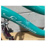 Schwinn Elm Girls Bike for Toddlers and Kids 16 inch wheels for Ages 2 Years and Up, Purple Teal, Training Wheels, Adjustable Seat