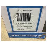 Power Pony Push Riding Toy - Crystal: Steel Pedal & Push, 3+ Years, 100 lb Capacity