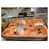 Pelican Monaco DLX Angler Pedal Boat 5 Persons or 695 LBS Model: HH25 (Slightly Used)
