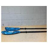 Quest KHOR Angler Carbon Fiber Paddle Blade SIze 18.3" x 7" Shaft Diameter 1.2"