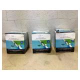 LOT OF 3 Mainstays Wall Mounted Pool Skimmer