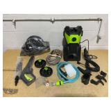 Vlaseo Washer with 4 Quick Connect Nozzles, Cleaning Machine with Foam Cannon