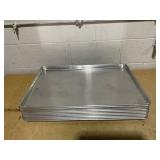 Set of 11 Full Sheet Pans 43 lx18 h