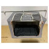 Puppy Incubator, Pet Atomization Oxygen Box, Incubator for Kitten and Puppies, Pet Nncubator with Nebulization Kit and Pets Blanket 100L  24"L x 16"W x 16"Th