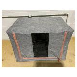 Puppy Incubator, Pet Atomization Oxygen Box, Incubator for Kitten and Puppies, Pet Nncubator with Nebulization Kit and Pets Blanket 100L  24"L x 16"W x 16"Th