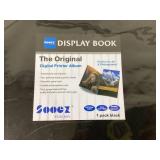 Sooez Heavy Duty Binder with Plastic Sleeves 18"x24", Portfolio Folder with 30 Clear Sheet Protectors, Display 60 Pages, Presentation Book for Artwork, Sheet Music, Document
