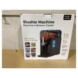 Slushie Machine, Slushy for Home No Ice Need, Professional Frozen Drink Maker & Margarita Machine, 6 Presets for Milkshakes, Frappés, Slush, Ice Cream, Large Capacity. Black