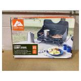 Ozark Trail 2 Burner Propane Gas Camping Stove, GCT2208WB, Black, New