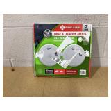 First Alert Voice & Location Alerts 2-in-1 Smoke & Carbon Monoxide Alarm 2-Pack