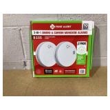 First Alert Voice & Location Alerts 2-in-1 Smoke & Carbon Monoxide Alarm 2-Pack