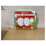 First Alert Voice & Location Alerts 2-in-1 Smoke & Carbon Monoxide Alarm 2-Pack