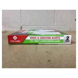 First Alert Voice & Location Alerts 2-in-1 Smoke & Carbon Monoxide Alarm 2-Pack