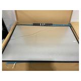 JILoffice Magnetic Whiteboard/White Board, Dry Erase Board 48 x 36 Inch, Black Aluminum Frame Wall Mounted Board for Office Home and School