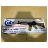 SOFT AIR USA Colt M4A1 M4 CQBR AEG Electric Airsoft Rifle with Adjustable Hop-Up, Dark Earth/Tan, 453 FPS