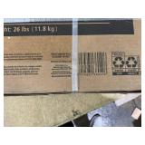 Mainstays 26LB Matte Black Round Umbrella Base Designed to be Used with a Patio Table
