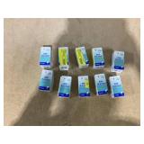LOT OF 10 Quality Plus Caplets for Diarrhea Relief, Loperamide HCl 2mg, 12 Count