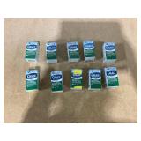 LOT OF 10 Colace 2-in-1 Stool Softener with Stimulant Laxative Tablets, 100 mg, 30 ct.