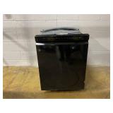 24 in. Black Front Control Dishwasher with QuadWash, 3rd Rack & Dynamic Dry, 48 dBA