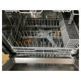 24 in. Black Front Control Dishwasher with QuadWash, 3rd Rack & Dynamic Dry, 48 dBA