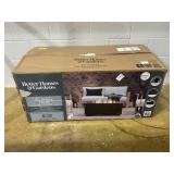 Better Homes & Gardens 42" Rectangle Gas Fire Pit, Black (Missing Tank Hideaway)