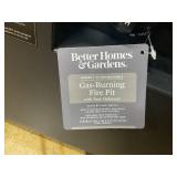Better Homes & Gardens 42" Rectangle Gas Fire Pit, Black (Missing Tank Hideaway)