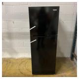 Vissani 10.1 cu. ft. Top Freezer Refrigerator in Black