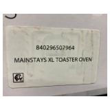 Mainstays XL Toaster Oven, 32L/ 6-Slice Family Size, Black, 1500W
