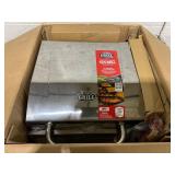 Expert Grill 2-Burner Tabletop Gas Grill, Stainless Steel, 13,000 BTUs