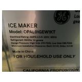 GE Profile Opal Nugget Ice Maker + Side Tank, Countertop Icemaker, Stainless Steel, 3lbs Daily Ice Production