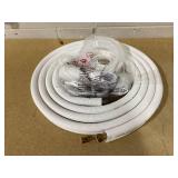 ROVSUN 25 Ft Mini Split Line Set, 1/4" & 3/8" O.D. Flared Copper Tubing Pipes & 3/8" Thickened PE Insulated Coil with Nuts & Installation Kit for Mini Split Air Conditioner & Heat Pump System