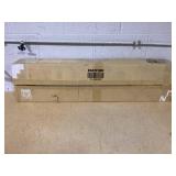 Costway Over the Toilet Bathroom Cabinet Floor Storage Organizer with Adjustable Shelves Whit