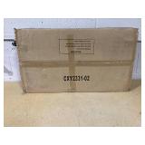 Bathroom Floor Corner Cabinet with Doors and Shelves 24"x12.2"x32.3"H MDF