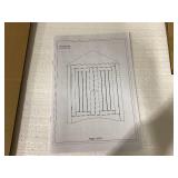 Bathroom Floor Corner Cabinet with Doors and Shelves 24"x12.2"x32.3"H MDF