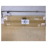 Costway Over the Toilet Bathroom Cabinet Floor Storage Organizer with Adjustable Shelves Black